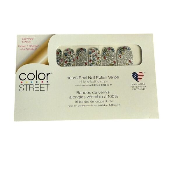 Color Street Other - Color Street Holiday De Light Festive Sparkle Nail Polish Strips 16 ct
